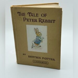 The Tale of Peter Rabbit Beatrix Potter Hardcover  F. Warne & Co. 887-1053